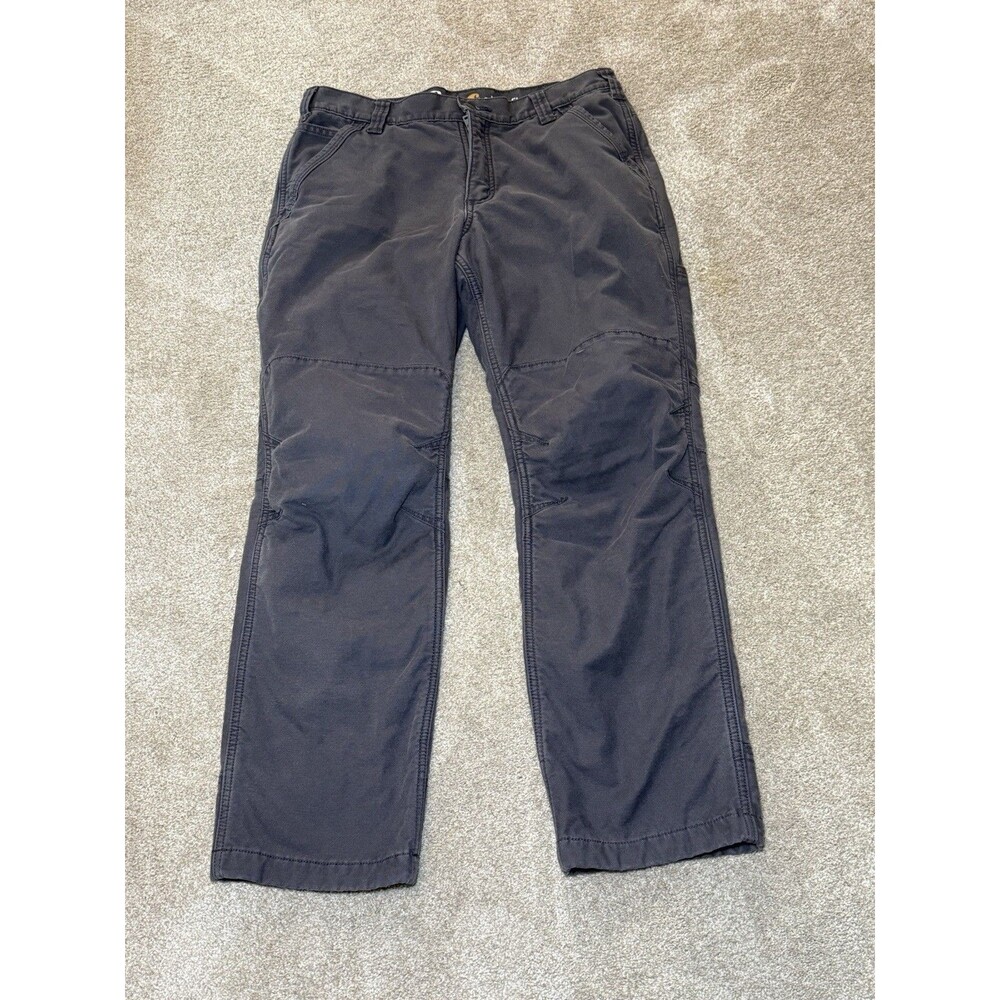 Carhartt Pants Men's 34x30 Full Swing Relaxed Fit Fleece Lined